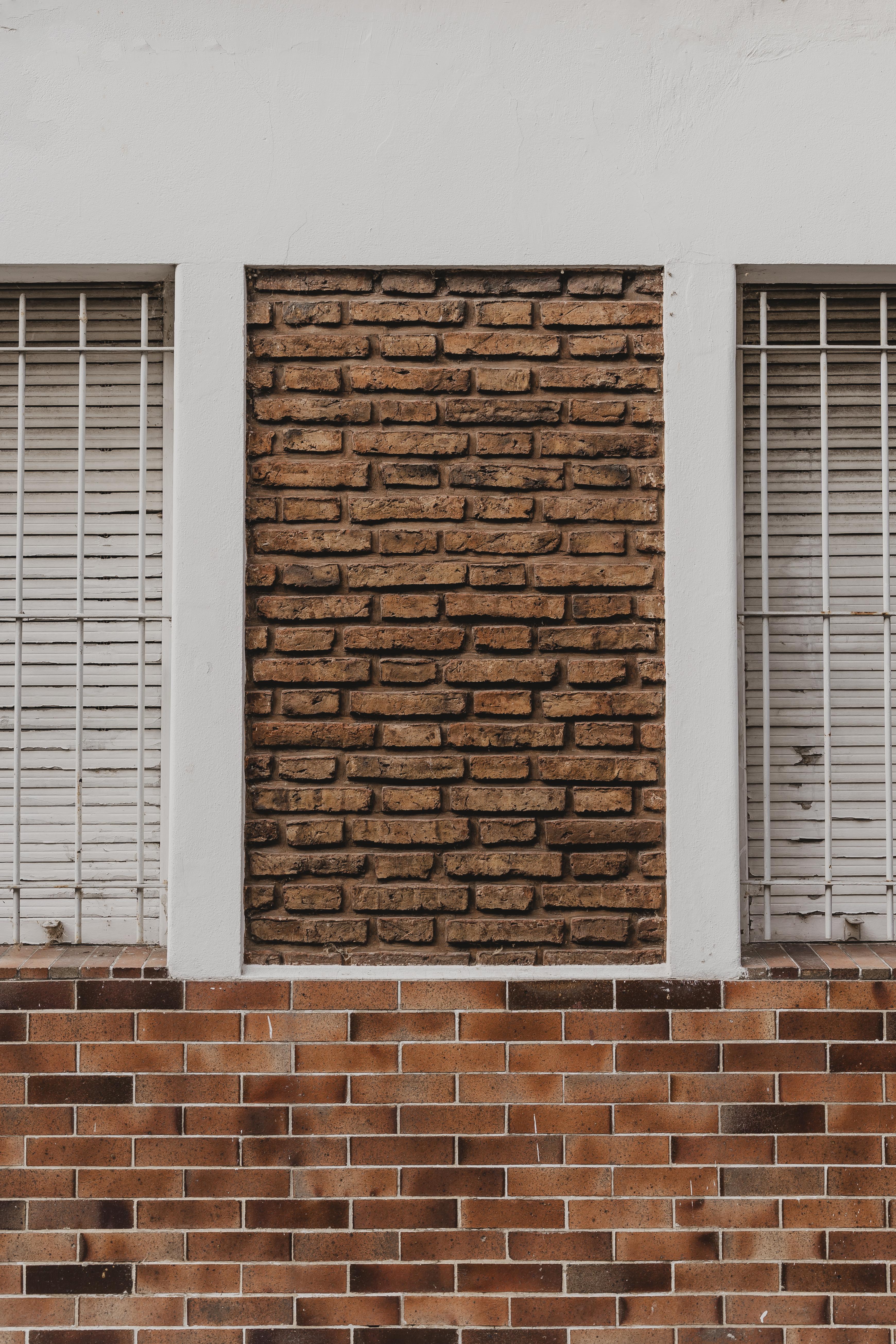 Brick facade